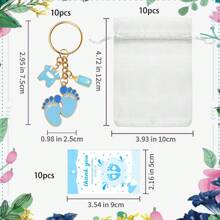 30pcs/10sets Baby Shower Giftsa Baby Shower Decorations Baby Shower Gender Reveal Party Baby Shower Favours