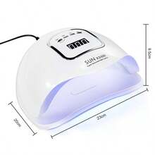 SUN X5 LED MAX Nail Lamp, 45 LED Beads UV LED Nail Lamp, Nail Curing Lamp, Gel Dryer Lamp, Nail Art Tool
