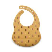 1 件防水婴儿围兜，易清洁喂奶围兜，可穿戴围裙，适合 0-3 岁，彩虹、蘑菇、羽毛可爱卡通图案，1 件婴儿硅胶围兜纯色，可调节婴儿喂奶围兜，柔软可重复使用防水围兜，适合男婴和女婴，个性化礼物，四季皆宜