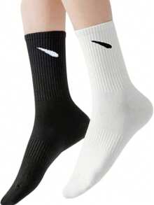 10 Pairs Of Men's Breathable Sports Socks, Fashionable Letter Printed High Stretch Outdoor Running Socks, Comfortable, Breathable, Anti-Smelling And Antibacterial Socks Are Suitable For Everyday Life Men's Sports Socks - Breathable Moisture-Wicking Athletic Socks For Running, Gym, Basketball - Non-Slip Cushioned Crew Socks (Pack Of 6), Fall Socks - A - View 6