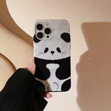 Creative Panda Phone Case Suitable For IPhone 14, IPhone 15, IPhone 16 Pro Max
