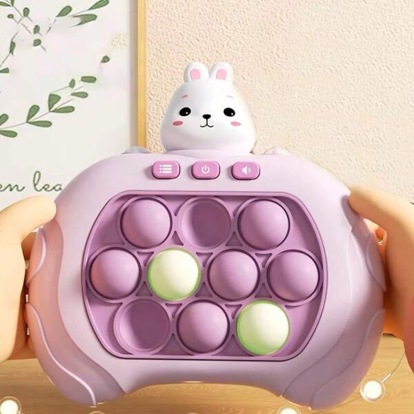 Push It Button Game Toy, Pressing Challenge Game To Improve Concentration, Memory, Hand-Eye Coordination And Logical Thinking Skills