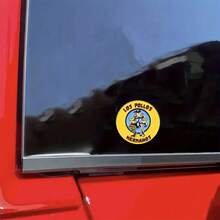 3-Inch Polyethylene Sticker, Breaking Bad Los Pollos Hermanos Metal Sign - Vintage Embossed Wall Decor For Kitchen, Bar, Man Cave | TV Show Fan Collectible Gift, Durable Waterproof, Easy To Stick, Waterproof And Oil-Proof, Clear Pattern, Reusable, Vibrant Colors, Fun Lifestyle Art, Suitable For Car Stickers, Laptop, Phone, Water Bottle, Books And More Colorful Sticker Decals.