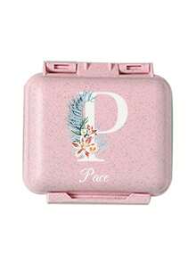 Caja de pastillas compartimentada personalizada, estuche de pastillas a prueba de humedad, organizador de pastillas de viaje para el bolsillo, caja de pastillas portátil, organizador de pastillas para personas mayores con compartimentos grandes, organizador de pastillas pequeño para bolso o bolsillo, adecuado para actividades al aire libre, viajes de negocios y recordar a las personas mayores que tomen la medicina a tiempo - Rosa - Ver 13