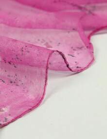 2025PANTONIGHT Long Chiffon Sheer Scarf For Womens - 745 Pink - View 7