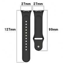 适用于 Redmi Watch 4/5 的硅胶表带，柔软舒适，金属插头，纯色，耐用，可替换表带，兼容小米手环 8 Pro/9 Pro，高弹性，防滑，透气，亲肤，防水，适合健身、工作、户外活动