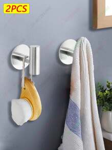 1PC No Drill Toilet Paper Holder,Self-Adhesive Roll Paper Rack,Stainless Steel Tissue Hanger,Absorbent Napkin Stand,Toilet Paper Dispenser,Bathroom Paper Towels Holder,Holder For Paper Towels,Black,Silver,Gold,Bathroom Accessories, No-Drill , Wall-Mounted,WC Organizer,Bathroom Hardware Equipment,Bathroom Decor