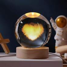20 Models Of Crystal Ball Night Lights - Various 3D Crystal Ball Night Lights, Dolphin, Cloud, Saturn Series, Unicorn, Elephant, Axolotl, Milky Way, Underwater World, Animals, Universe Series, Bedside Night Light, Perfect Gift