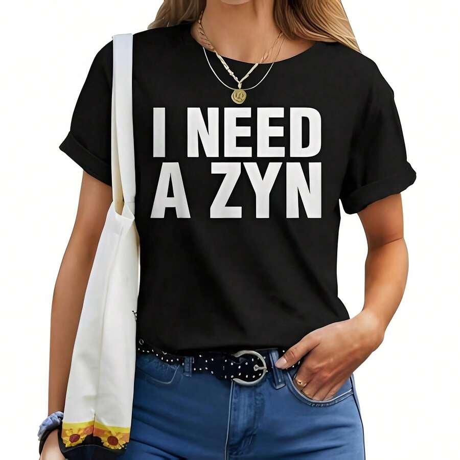 I Need A Zyn Saying Sarcastic Novelty Cute Cool Zyn Wo T-Shirt 220G Heavyweight Cotton T-Shirt For And Wo – Crafted From Thick, Breathable Pure Cotton For Lasting Comfort And Durability. Perfect For Work, Gym, Travel, Casual Outings, Outdoor Sports, And Layering In All Seasons. Great For School, Streetwear, Or Just Relaxing At Home. Tops For Wo Vintage Clothes Wo Clothes Wo Vintage Wo Tops Mujer Cute Tops Wo Cotton Wo Clog Halloween Camisas Summer Clothes Wo Casual Punk Western Tops Wo Fourth Of July Outfit Kpop Cowboy Outfits For Wo Ry Ropa 100% Cotton Y2k Ing Cute Gothic Wo Clothes Black And White Top Vintage Tops Cloth For Wo White Goth Inawly Retro Clothes For Wo Korean Fashion Wo Camisas Para Mujer,S - Black - View 1