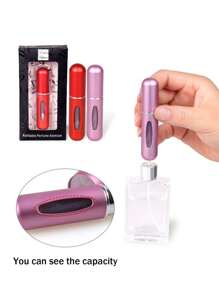 10 Stücke/5 Stücke/3 Stücke 5ml nachfüllbare Parfümflaschen, Valentinstag-Geschenke, wiederverwendbare Reiseparfümflaschen, Miniperfümflaschen, nachfüllbare Parfümzerstäuber-Flaschen, Reiseaccessoires, verschiedene Farben