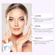 2 piezas de Esencia de Retinol, Suero Facial, Cuidado de la Piel, con Centella, Minimiza los Poros, Suero Anti-Envejecimiento, Reafirma y Nutre la Piel, Brillo Radiante - Blanco*2 piezas - Ver 5