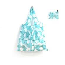 1 Stück (mit Münztasche) modische bedruckte Tragetasche mit großem Fassungsvermögen, tragbare faltbare Einkaufstasche, Schultertasche, wiederverwendbare Tasche