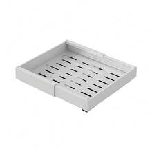 Expandable Pull-Out Cabinet Organizer, Sturdy Pull-Out Drawers, Adhesive Mounted, Expandable Cabinet Pull-Out Shelves For Kitchen, Pantry, Bathroom - trắng - Xem 6