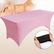 1 pièce Drap-housse de table de massage de salon de 6 pieds, extensible, pour extension de cils, pour table de massage de lit de beauté de salon