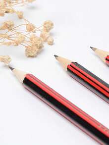 1pc/10pcs/20pcs Student Writing, Drawing, Sketching Learning Reward Stationery HB Pencil - Multicolor - View 2