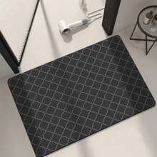 1pc Kitchen Floor Mat Set, Kitchen Rug Letter Pattern Kitchen Decoration, Soft, Absorbent, Non-Slip, Anti-Fouling , Very Suitable For Kitchen, Home Office, Laundry Room, Bathroom - Eternal Decoration, Non-Slip Rubber Backed Floor Mat Gifts Birthday Graduation