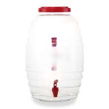 5 Gallon Vitrolero Red Beverage Dispenser - Red - View 2