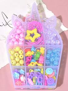 1 Box Handmade Beaded Toys, Wholesale Girls DIY Bracelet Educational Craft Jewelry Materials For Necklace & Bracelet