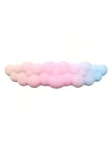 1pc Ombre Cloud Shape Silicone Keyboard Wrist Rest Support For Office Computer/Laptop