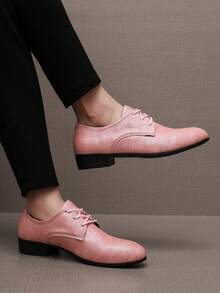 小众设计英伦风格休闲商务正装皮鞋，男士休闲大码真皮正装鞋，适合派对、夜店