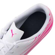 Puma ATTACANTO II MG Men's Football/Soccer Shoes For Match, Training, Indoor & Outdoor With MG Spikes - Puma White-pink - View 6