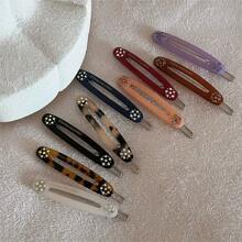 2 buc agrafe de păr ovale cu strasuri, agrafe elegante cu breton francez, accesorii laterale pentru păr, accesorii de vară, călătorie, agrafe cu gheare, agrafă cu capsă, agrafe pentru păr, agrafă de păr, gheare de păr