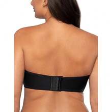 New  Women's Beauty Back Oothing Strapls Bra, 4-Way Stretch Fabric, Lightly Lined Cs  To H - 午夜黑 34C - 查看 3