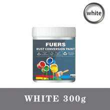 Metal Anti-Rust Paint & Rust Conversion Paint Combo Set, Suitable For Indoor & Outdoor Metal And Rust-Affected Surfaces, Waterproof, UV-Resistant, Quick-Drying, For Covering & Repairing Rust On Metals, Multiple Colors, Safe & , Odorless, Available In 180g/300g/500g Sizes