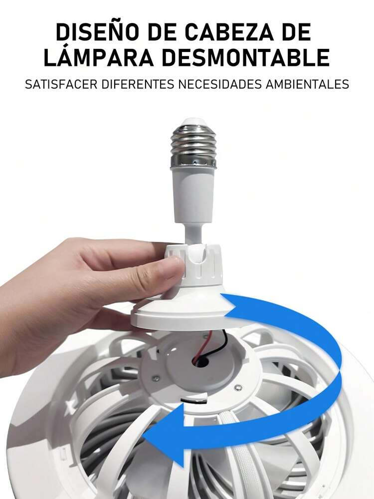 25.8CM Ventilador de techo de anillo LED,Luz del ventilador de techo,Con mando a distancia y aromaterapia,3000K-6500K/luminosidad regulable,Tres velocidades del viento,30W,3000Lm - Multicolor - Añade 11