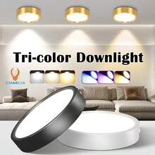 CANMEIJIA Đèn LED gắn trần hiện đại gắn trần 5W 10W 15W 25W Đèn phòng ngủ siêu mỏng phòng khách 220V - Đèn downlight gắn nổi - Xem 3