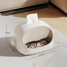 Boîte à mouchoirs multifonctionnelle, couleur unie moderne anti-poussière, jolie boîte à mouchoirs pour oreille pour le salon, la salle de bain, la cuisine, distributeur de serviettes en papier