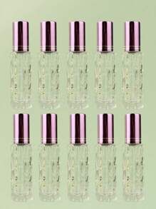 3pcs/5pcs/10pcs/20pcs 10ml Refillable Bitter Melon Shaped Perfume/Cosmetic Water Spray Bottles, Portable Sample Size, Empty Liquid Container