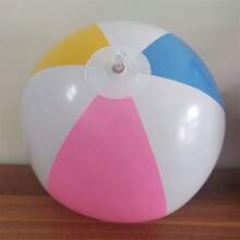 1 pièce/5 pièces/10 pièces Ballon de soccer/plage gonflable, ballon de soccer léger pour l'extérieur, ballon de décoration pour fête de plage