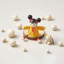 80pcs Unfinished Wooden Balls Set - Assorted Sizes Wood Spheres For DIY Crafts, Jewelry Making, And Art Supplies ﻿ - Multicolor - View 6