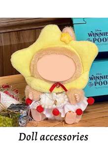 1 Set Cute Cartoon Doll Clothes, This Starry Sky Themed Set Breaks The Boundaries Of Ordinary Gifts, Endows The Doll With A "Character Story", Making The Gift More Meaningful And Adding Narrative Depth To The Display Of Collectibles