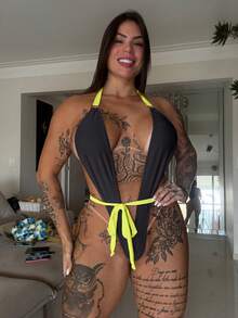 Preto e Amarelo Neon