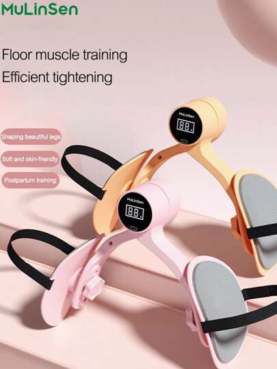 mulinsen Pelvic Floor Muscle Training Device, Home Use Pelvic Bone Slimming Hip & Thigh Muscle Trainer, Postpartum Recovery