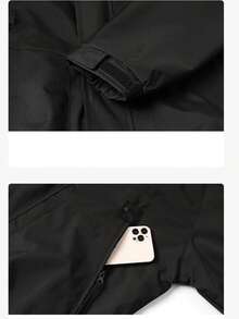 女士防风夹克，防水轻便宽松户外外套，长袖连帽，春季服装