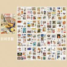 1 Pack Of 10 Pcs Classic Manor Series Sticker Book, 3 Material Types, Self-Adhesive Reusable Vintage Aesthetic Planner & DIY Decoration, Back To School