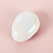 1pc Customized Multi-Color Starry Sky Egg Shape Plastic Massage Hair Comb, Anti-Tangle Smooth Hair Brush - Multicolor - View 15