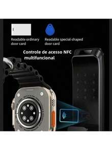 2025 New PRO 10 Ultra Smart Watch 2.19 HD Screen Health Monitoring NFC Function - White - View 2
