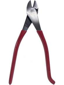 Tools D248-9ST Diagonal Cutting Pliers, Made In USA, Ironworker's Diagonal Cutters With High Leverage Design, Works As Rebar Cutter And Rebar Bender, 9-Inch - 1 - View 9