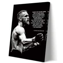 1pc,Conor Mcgregor UFC Wall Art,Vibrant And Fashionable Inspiring Quotes Boxer Decor Room, Fighting Game Enthusiast University Male Dormitory Style Aesthetic - A - View 14