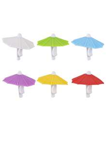 3D Magnetic Reusable Drink Markers, Silicone Umbrella Wine Glass Identifiers, Reusable Cocktail Party Drink Identifiers, Suitable For Weddings, Birthday Parties, Bars, Party Drink Accessories, Fun Party Decorations, Wedding Supplies, Fun Tabletop Decor, Durable Party Accessories
