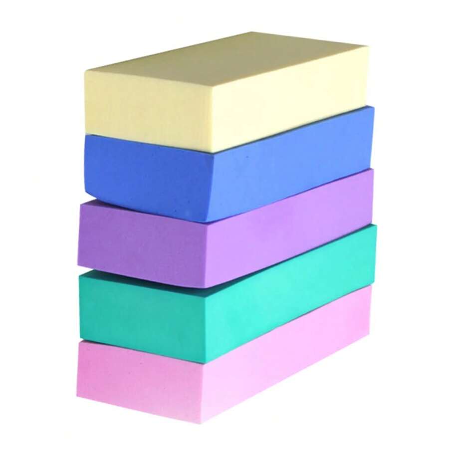 1-5Pcs Esponja PVA Multifuncional de Fuerte Absorción de Agua Ultra Suave Resistente al Desgaste Bloque de Esponja para Lavado de Autos Accesorios de Lavado de Autos - 3 piezas de color aleatorio - Ver 1