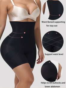 Calça feminina sem costura com estampa cruzada em seda gelada, modeladora de bumbum e controle abdominal.