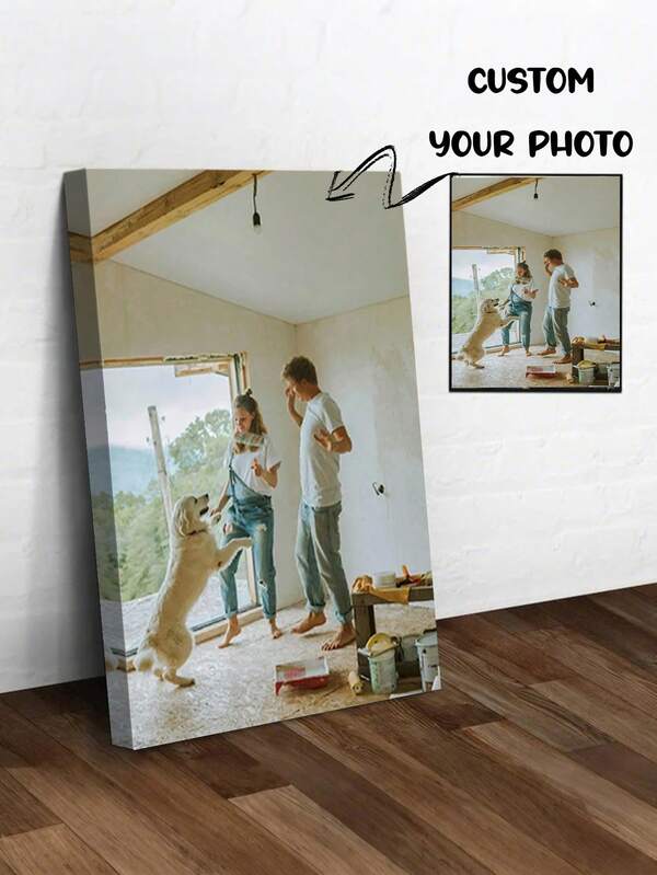 Canvas Painting Customization Custom Christmas Decorations Home Room Personalised Gifts Christmas Decor