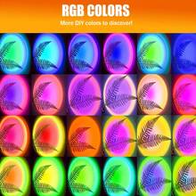 Sunset Lamp Projector LED Lights For Room Aesthetic Night Light W/ Remote& APP 16-Color Dimmable 16 Modes Ambient Projection For Bedroom, Living Room, Party, Photography Background, Romantic Dates, Four Seasons Home Halloween Decor, House Warming Gift - Đèn H7020 Sunset - Xem 2