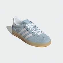 Adidas Originals Gazelle 室内休闲运动鞋，款式：JQ7009，男女通用 - 淺藍色 - 查看 5