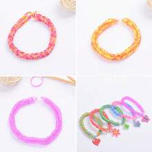 32色橡皮筋编织套装，DIY橡皮筋手链套装，适用于40、36、28、24、15格编织，可用于制作手链、礼品和工艺品 - 盒裝3 - 查看 9